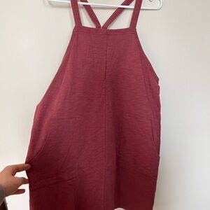 Women's Mini Dress in Burgundy